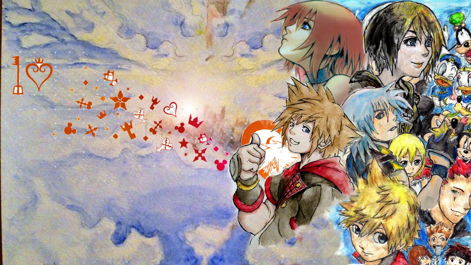 Youtube Channel Art Kingdom Hearts Wallpaper Wallpapers Kh13