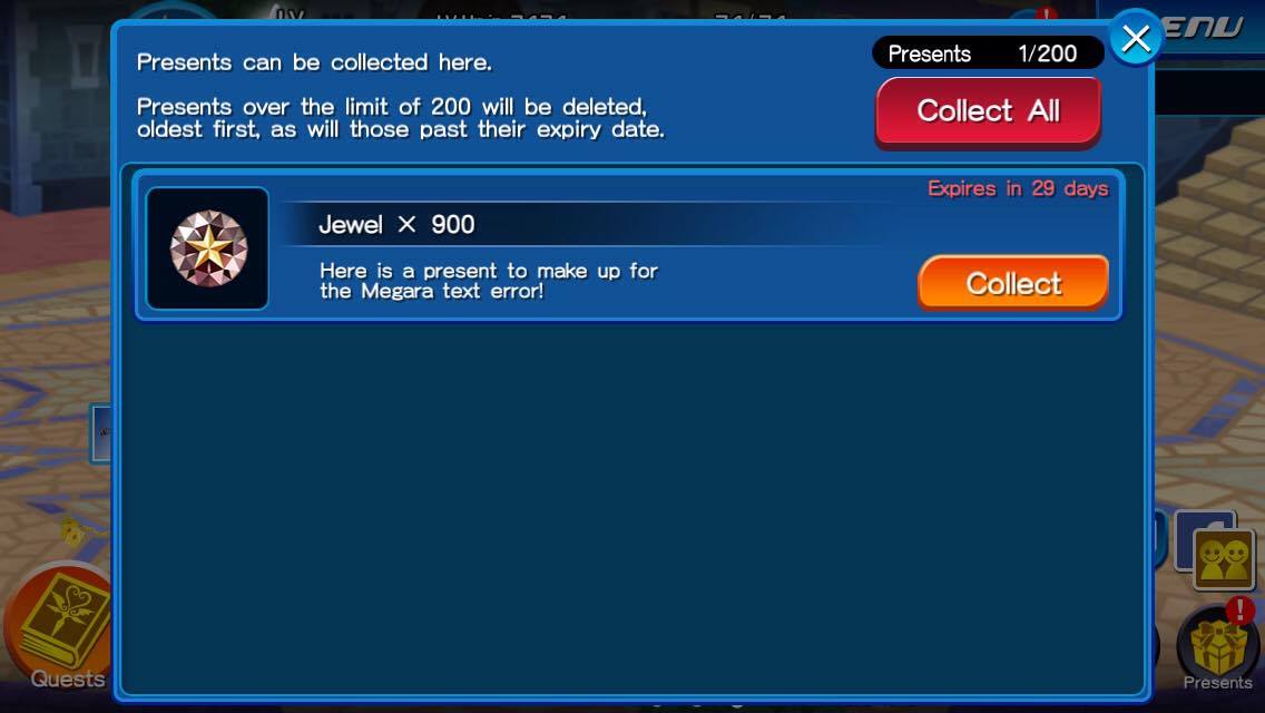 Jewel compensation