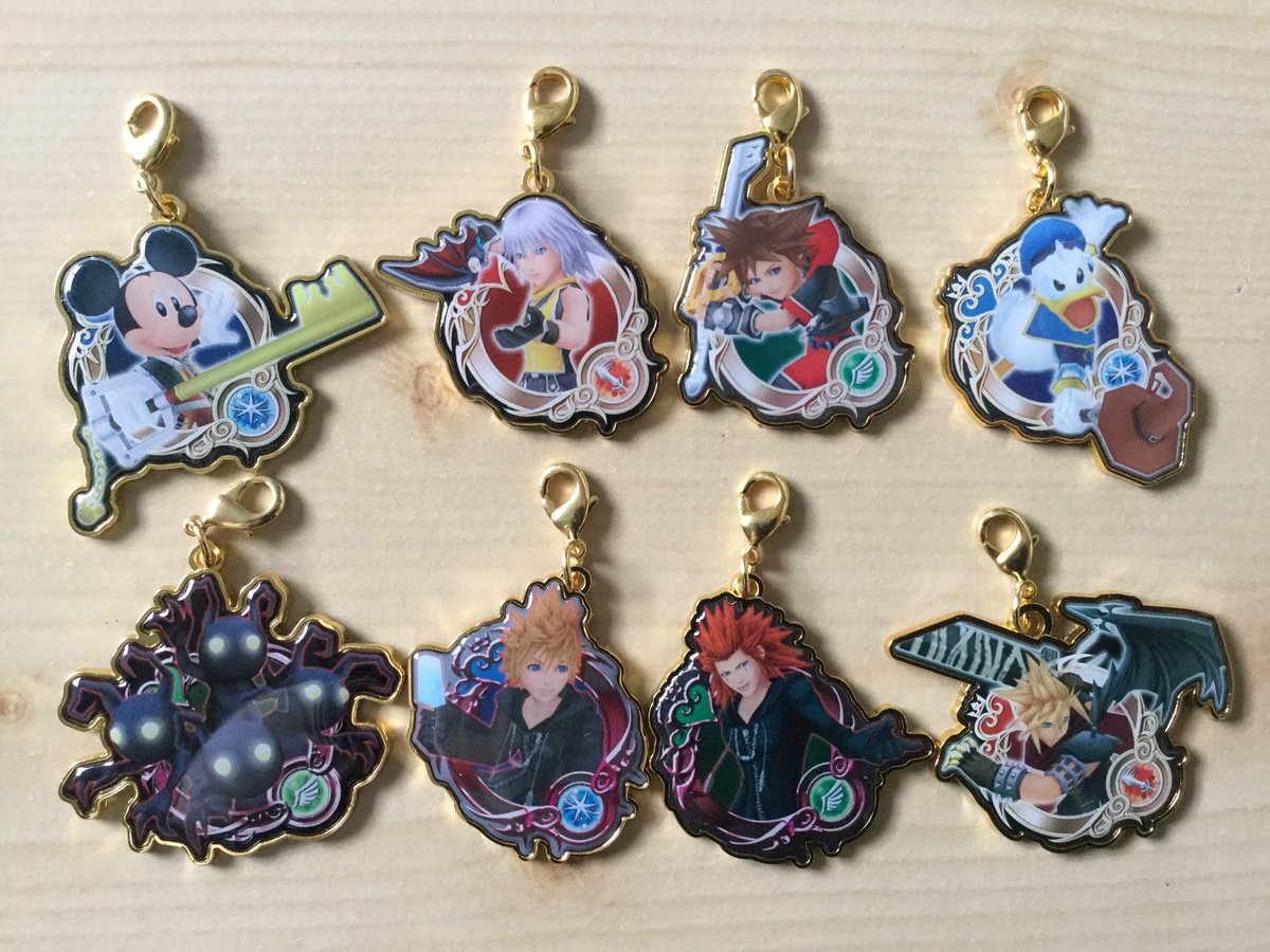 Kingdom Hearts Unchained χ[chi] medal Key rings
