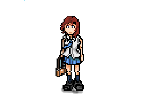 Kairi School sprite by me