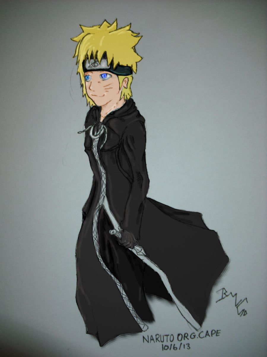 Organisation cloak: Part 4: Naruto (colour)