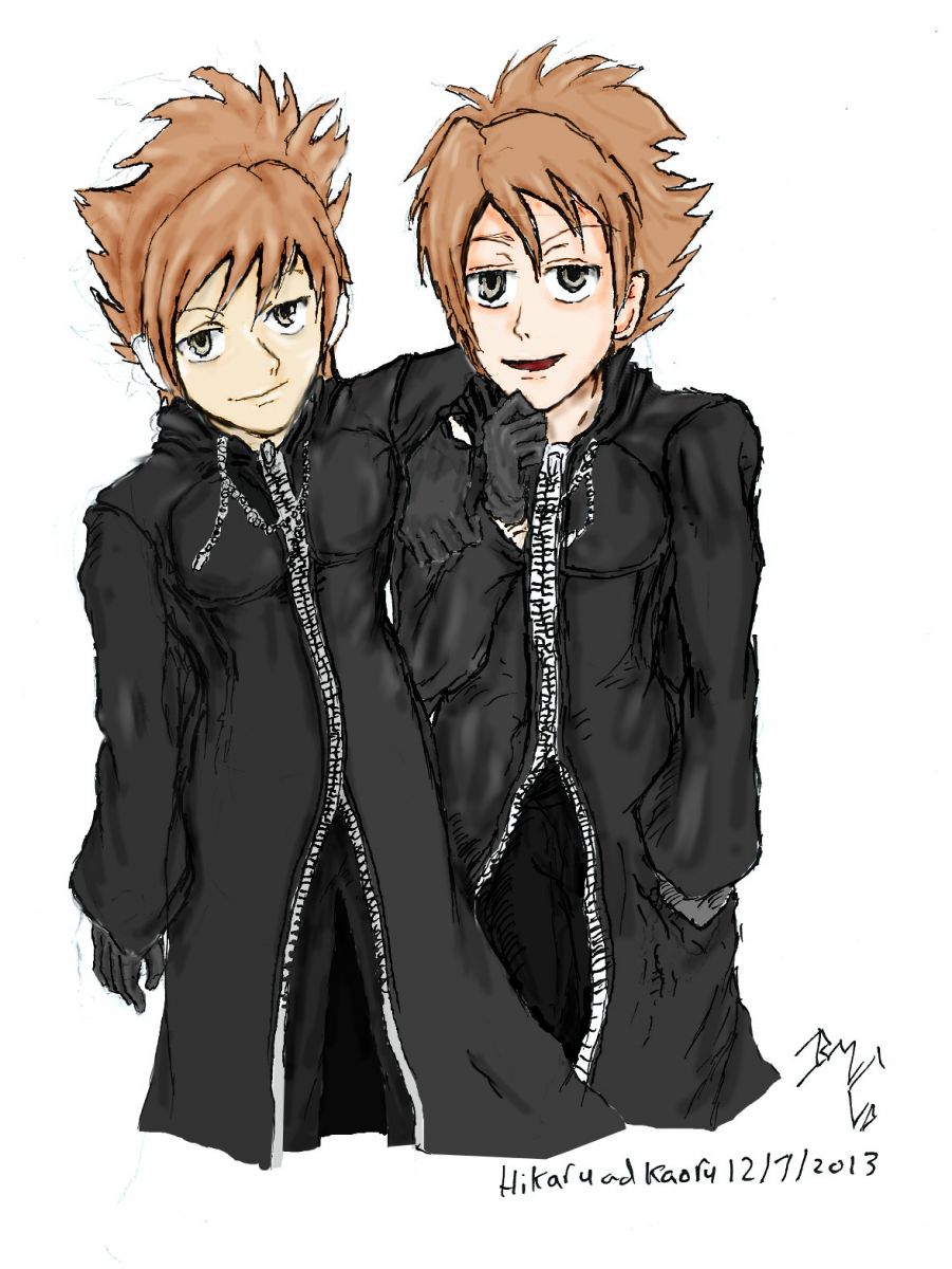 Organisation Cloak: Part 7: Hikaru and kaoru: coloured
