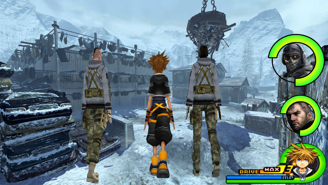 kingdom hearts world Cod Mw2