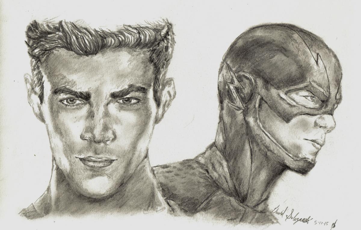 Barry Allen Drawing Photo - Drawing Skill