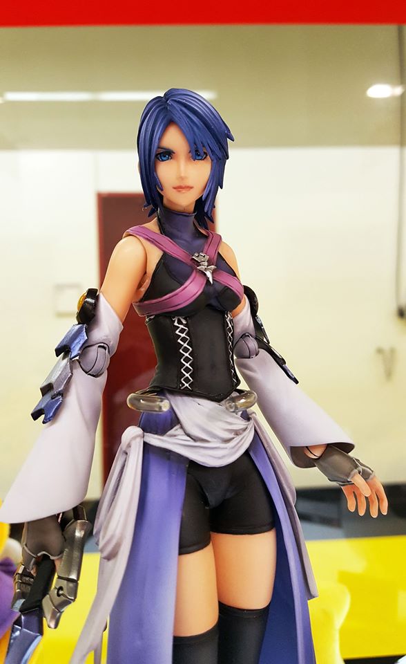 kingdom hearts play arts kai aqua