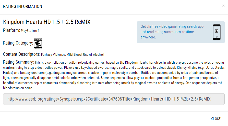 ESRB rates Kingdom Hearts HD 1.5 + 2.5 ReMIX as E10+ - Kingdom Hearts ...