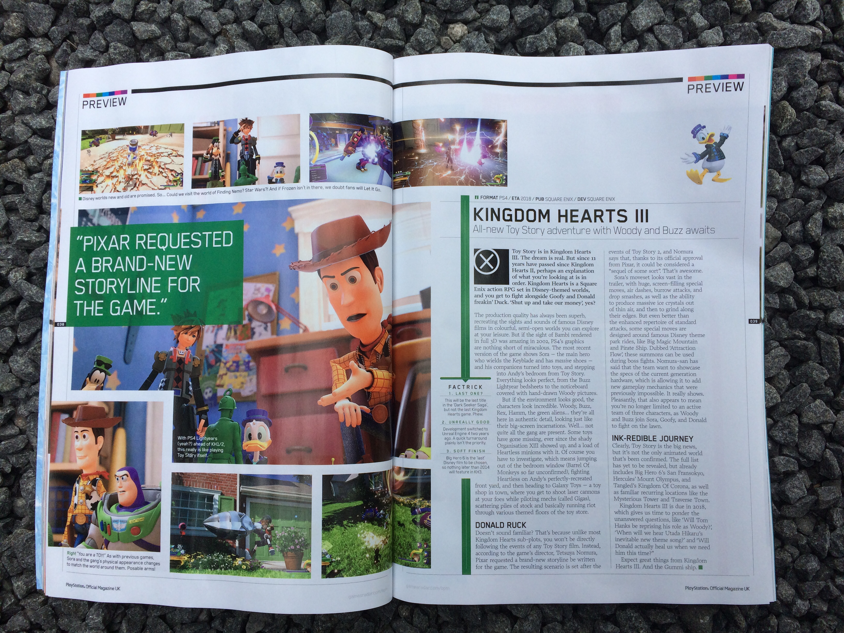 Kingdom Hearts III featured in October issue of PlayStation