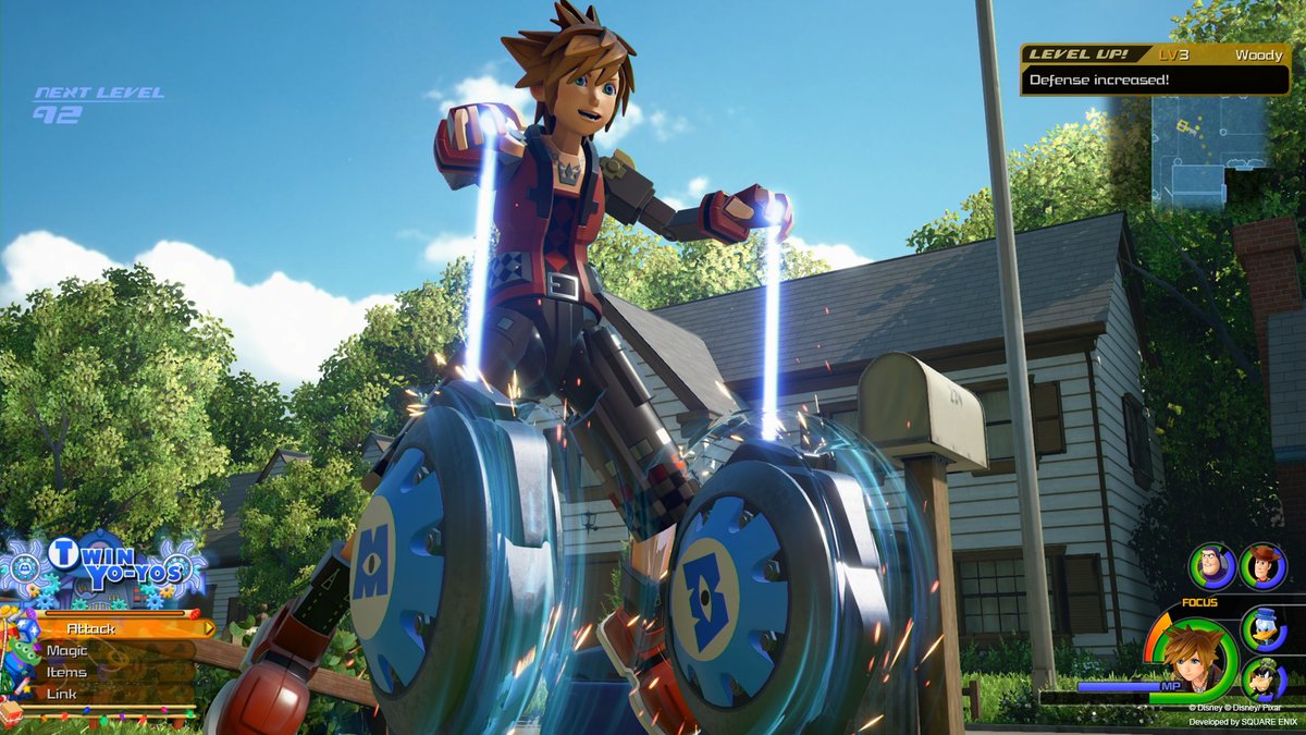 Kingdom Hearts 3 gameplay world premiere: Pixar's magic even works