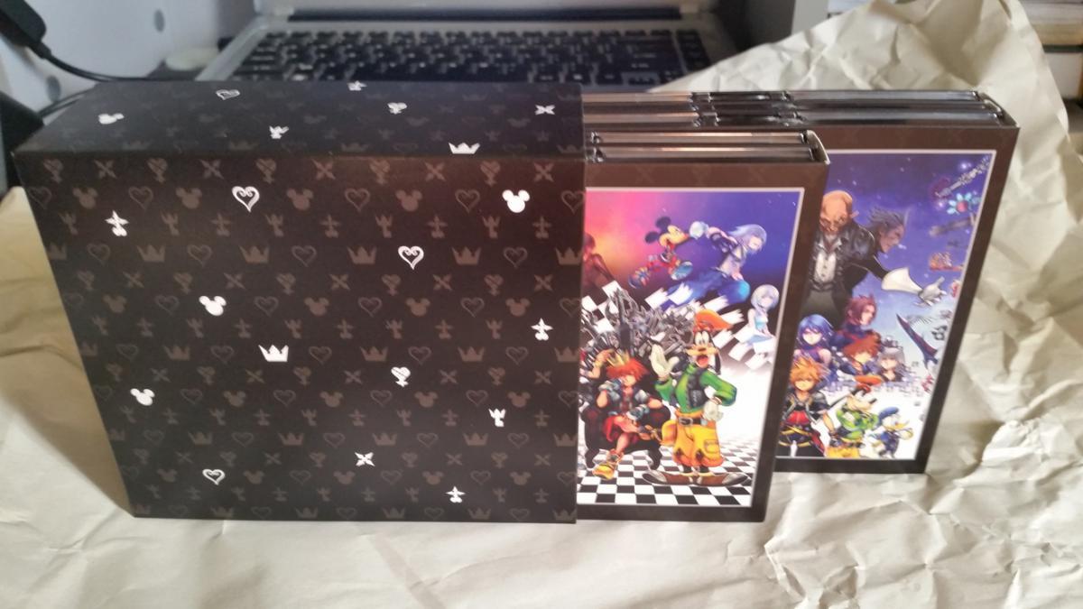 Kingdom Hearts HD 1.5 & 2.5 ReMIX Soundtrack unboxing