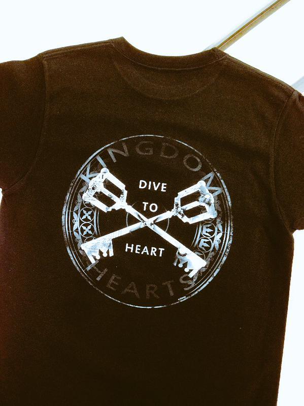 Kingdom Hearts "Dive To Heart" T-shirt