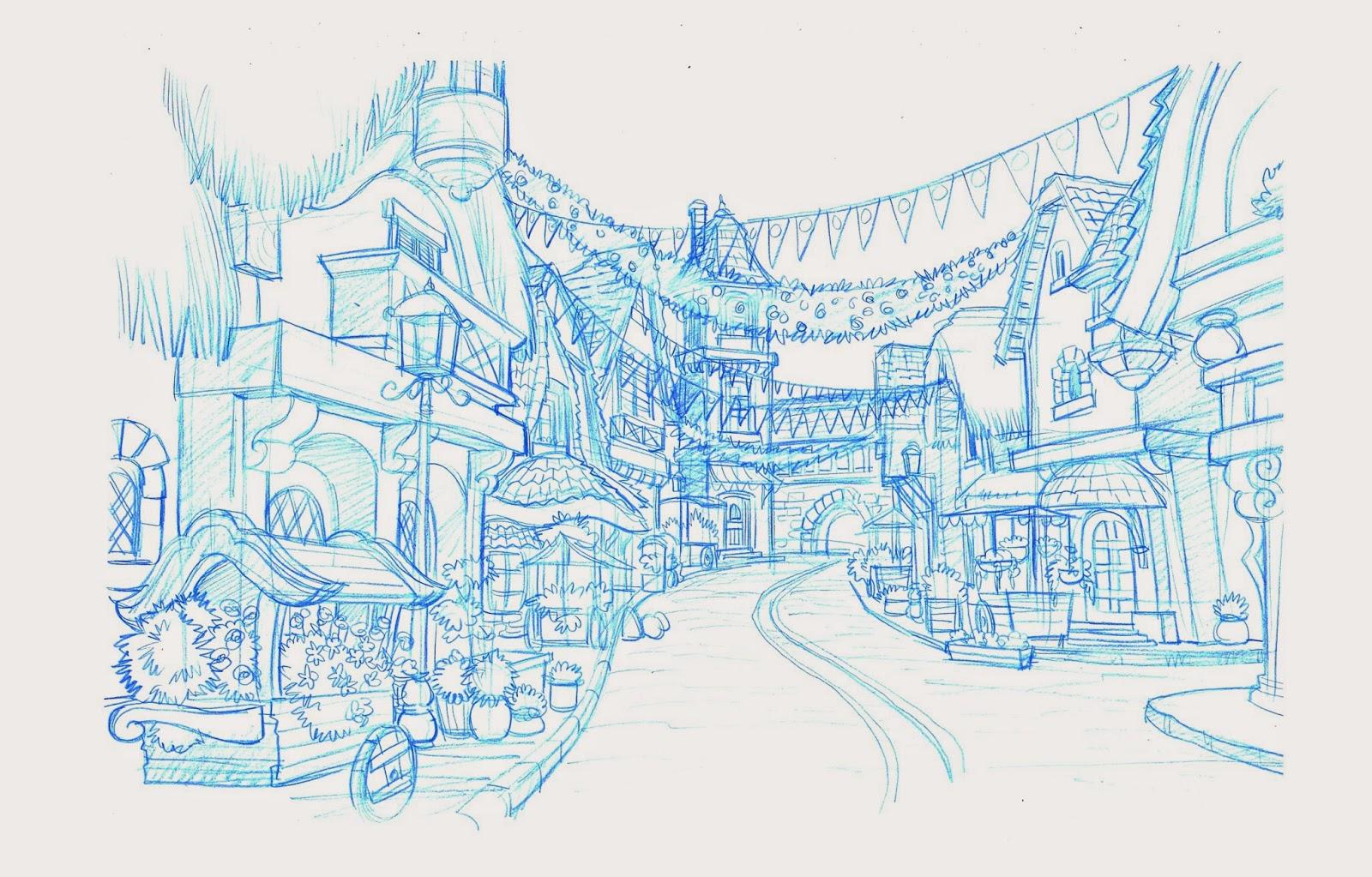 Tangled (Cancelled Kingdom Hearts game concept art)