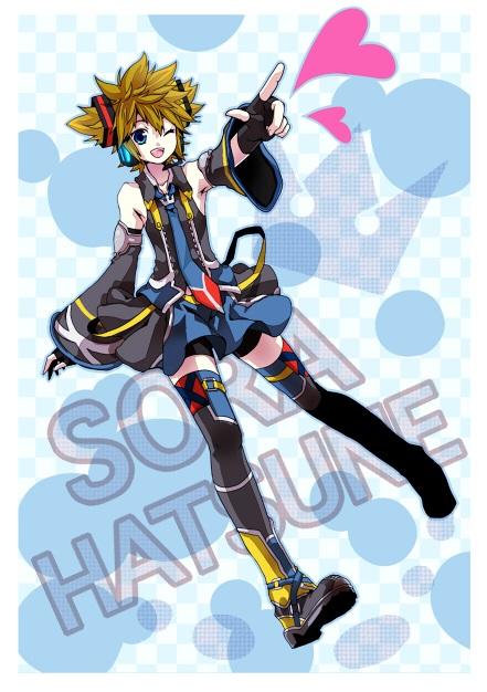 Sora Hatsune - Wallpapers - KH13 · for Kingdom Hearts