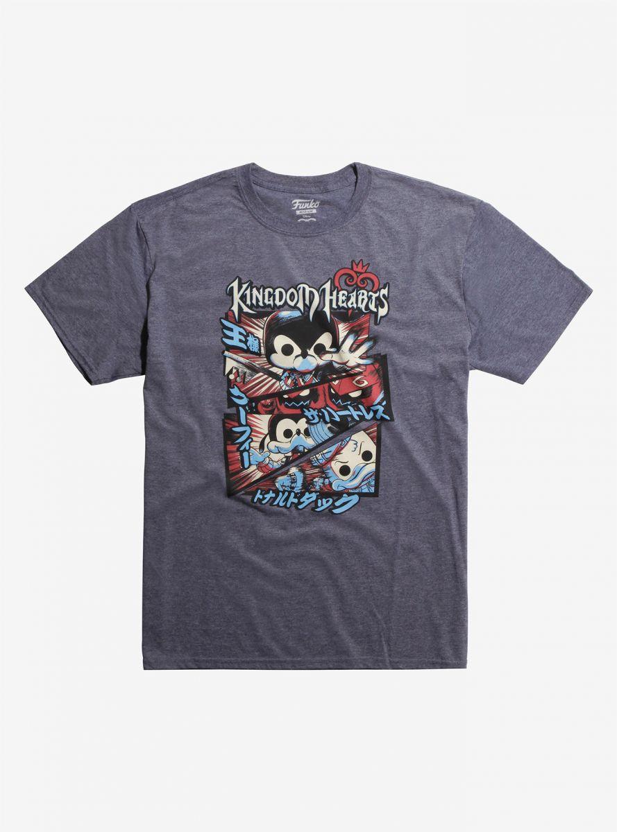 Funko Disney Kingdom Hearts Comic Pop! T Shirt