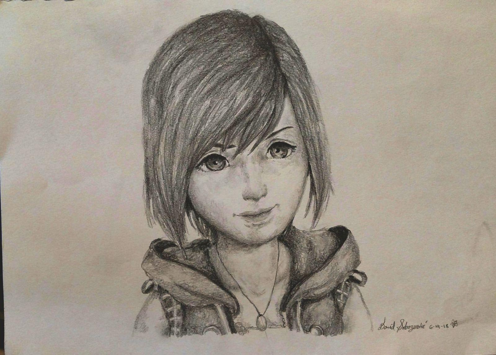 Kairi Kingdom Hearts Iii Drawings Kh13 For Kingdom Hearts