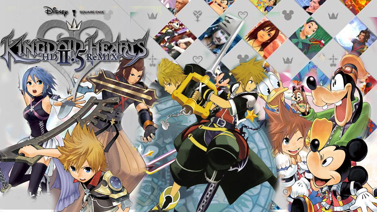 kingdom hearts final mix wallpaper