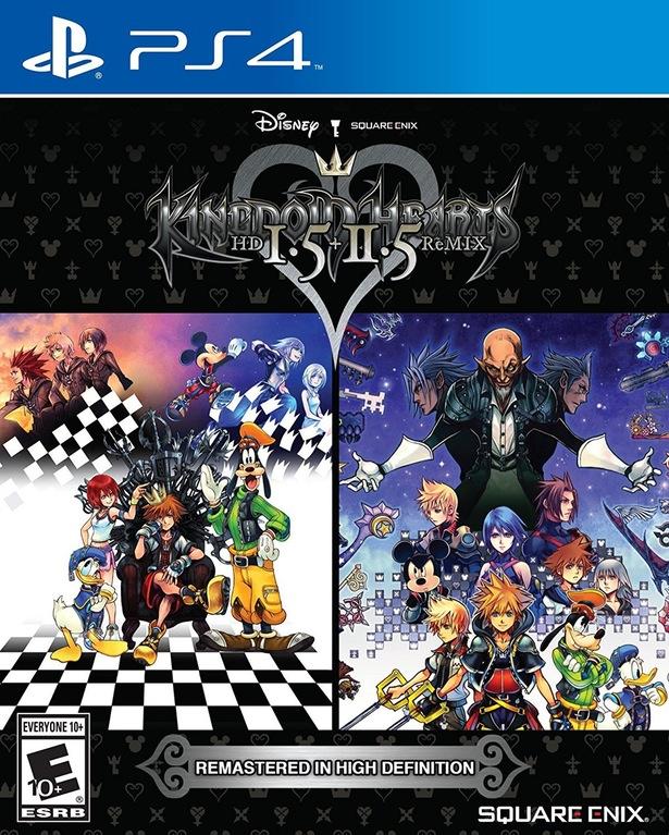 Kingdom Hearts HD 1.5 + 2.5 ReMIX boxart