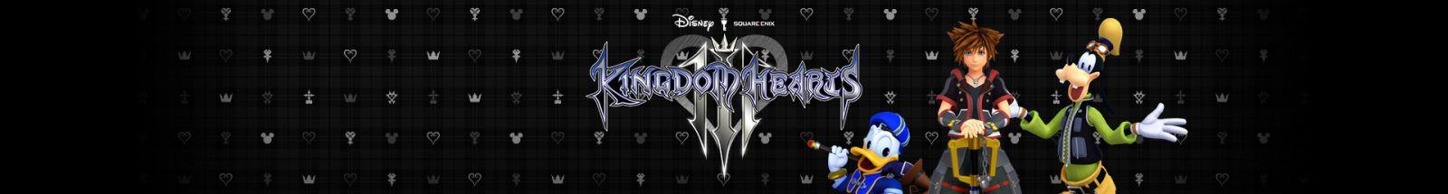 KINGDOM HEARTS III English Website