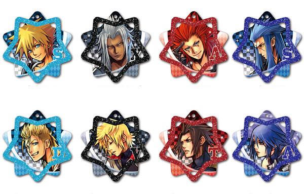 Kingdom Hearts acrylic charms and badges