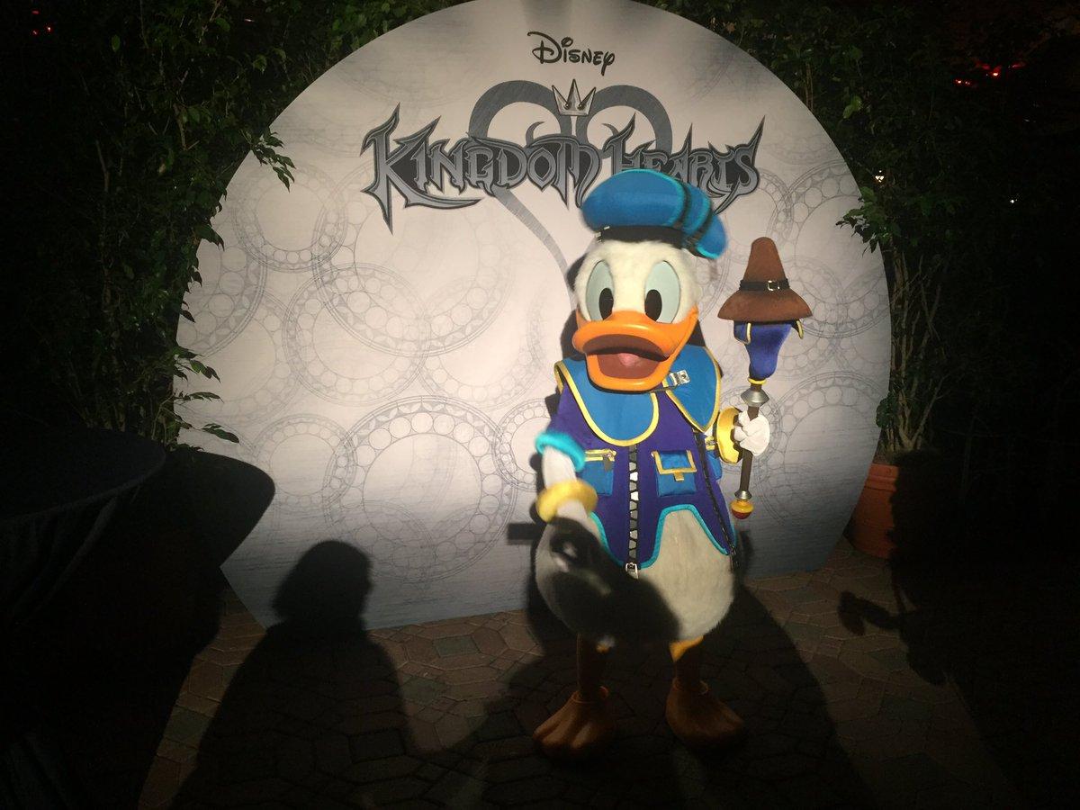 Donald Duck at Disney Vacation Club Member's Moonlight Magic