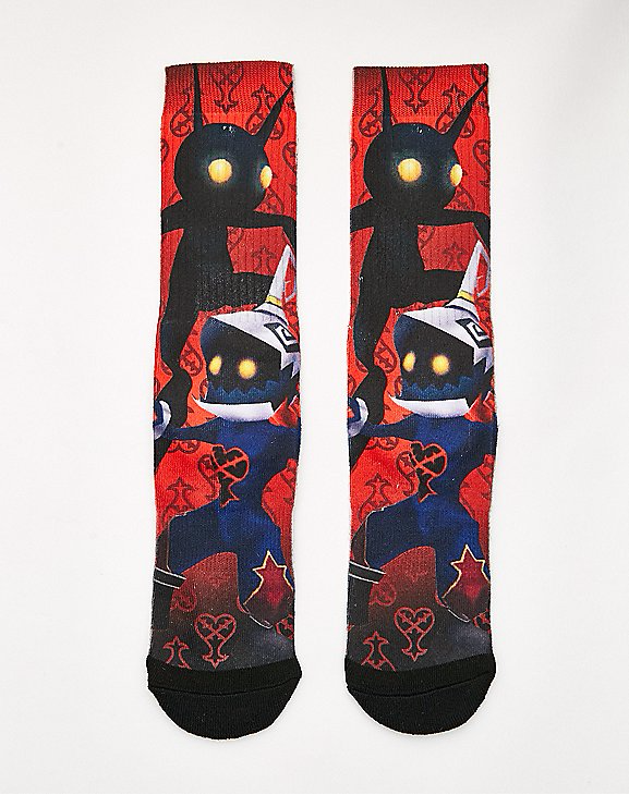 Kingdom Hearts Heartless crew socks