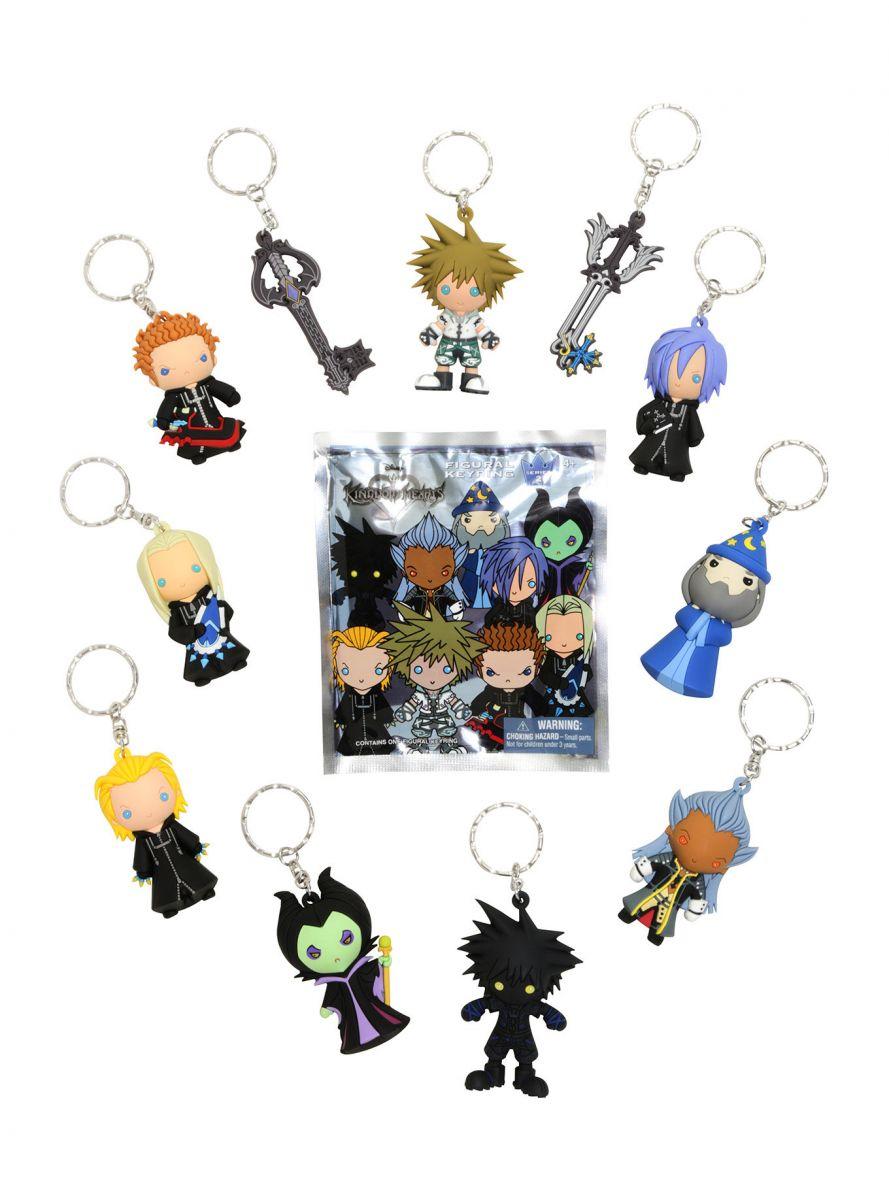 Kingdom Hearts 3D Foam Key Rings - Series 2