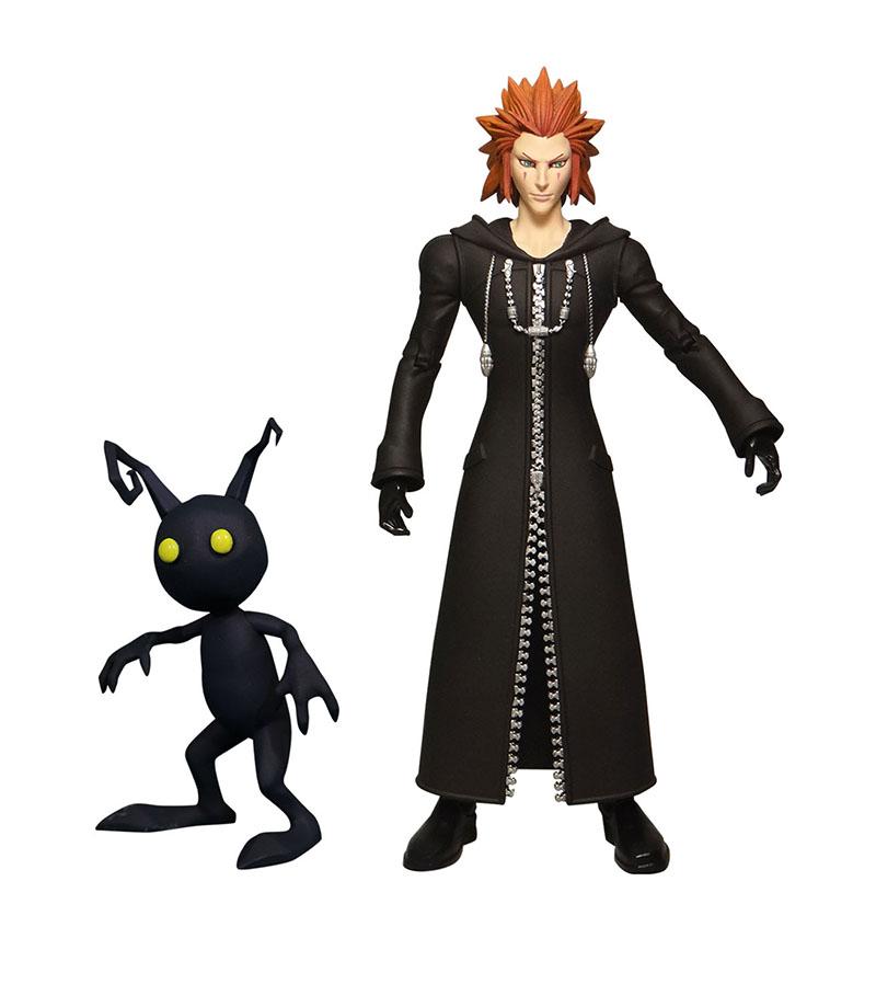 Diamond Select Toys display prototype Kingdom Hearts figures at