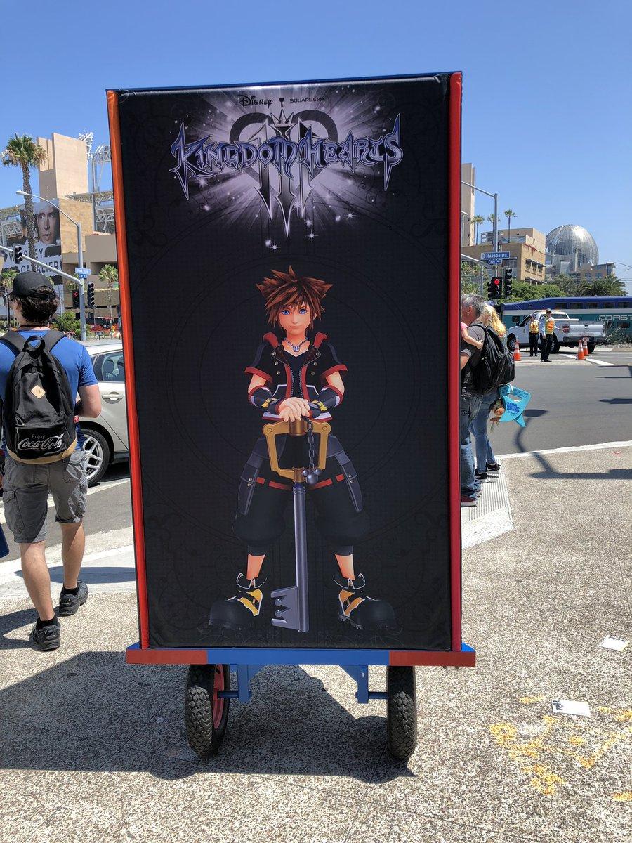 Facebook promoting KH3 at SDCC 2018