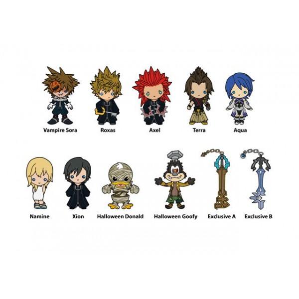 Kingdom Hearts 3D Foam Key Rings - Series 3