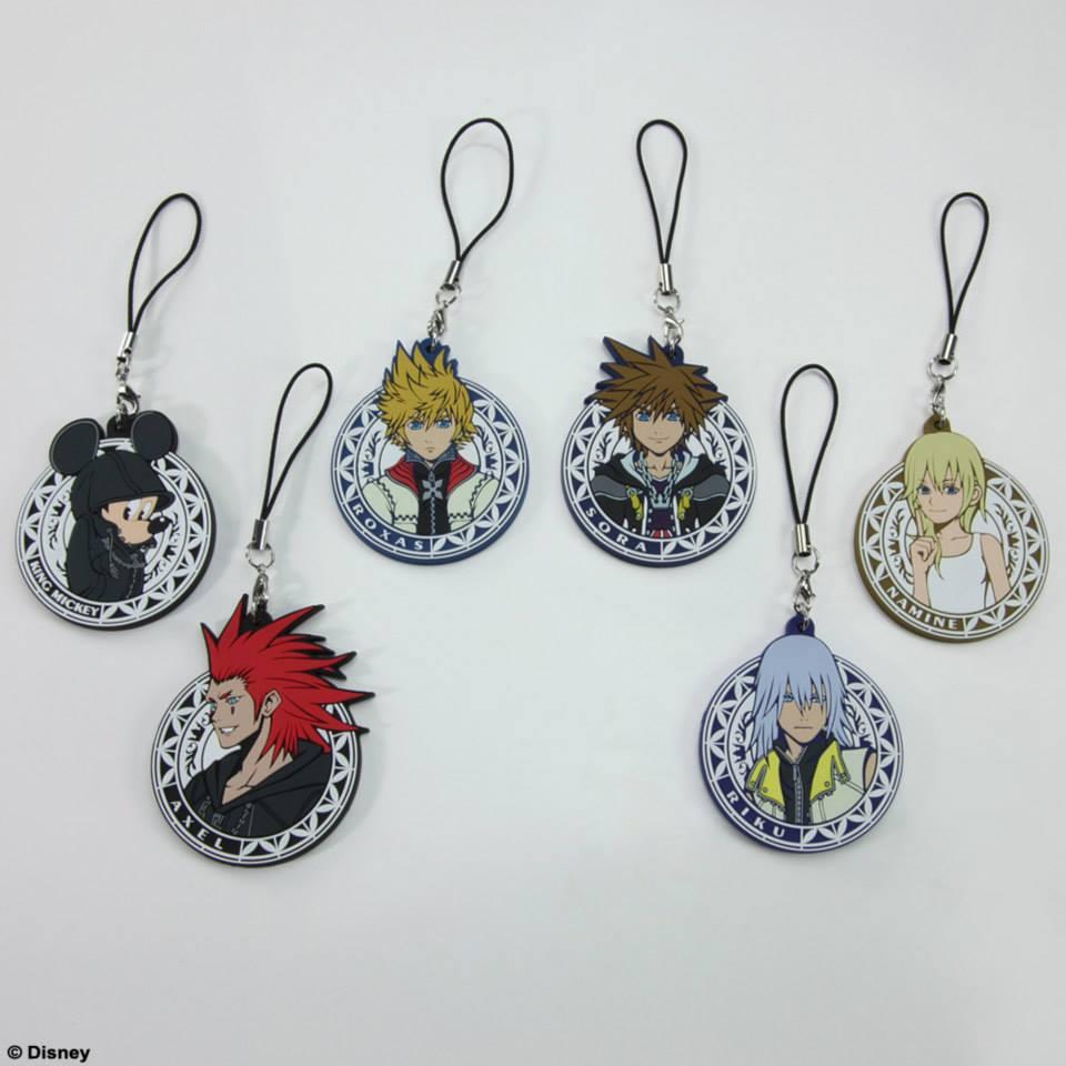 Kingdom Hearts II Rubber Straps