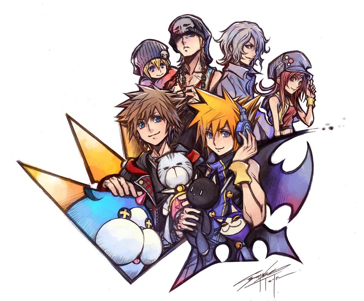 Sora x The World Ends With You Artwork