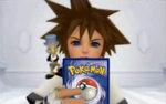 Sora with A Pokemon card By AshAngel899