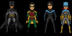 Batman Micro Heroes Protagonists