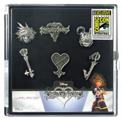 80175 Kingdom Hearts Pewter Pin 6pc Set 2  27536.1504900431