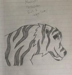 Marzuki Hoshizora in tiger form