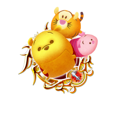 Tsum Tsum Medal - Pooh and Friends