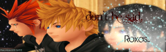 "Don't Cry...Roxas..."