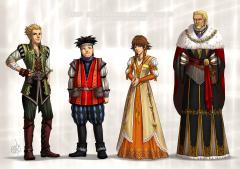The Twilight Town gang and Ansem the Wise