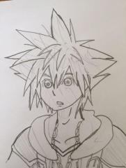 Sora (pencil drawing)