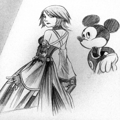 Aqua Disney-ish Style