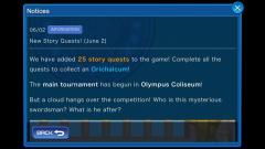 story quests olympus