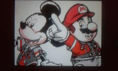 King Mickey and Mario