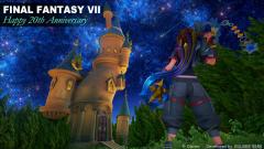 Kingdom Hearts III Final Fantasy VII Anniversary Screenshot