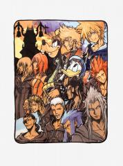 Kingdom Hearts Characters throw blanket