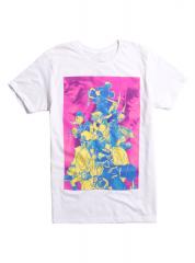 Kingdom Hearts Neon Group t-shirt