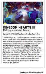 Kingdom Hearts III PlayStation Magazine UK January 2018 3