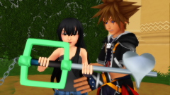 sora look what I Got A keyblade