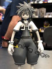 Diamond Select Toys Kingdom Hearts II Timeless River Sora figure and Minimates