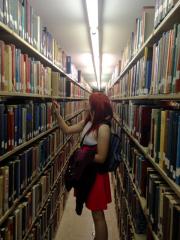 Kairi In the Library