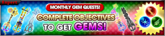 monthly Gem quest october