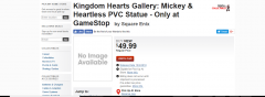 Mickey and Heartless PVC Figure Page